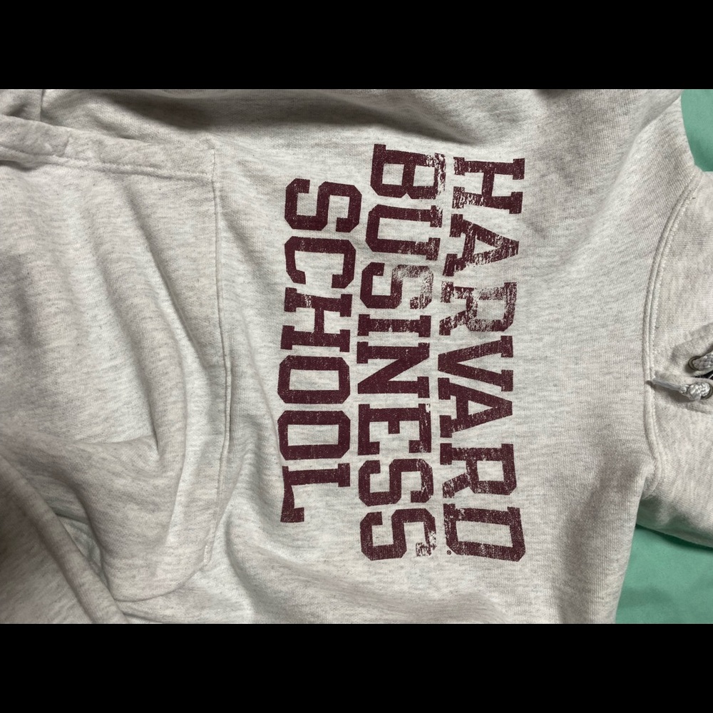 Harvard Business school hoodie